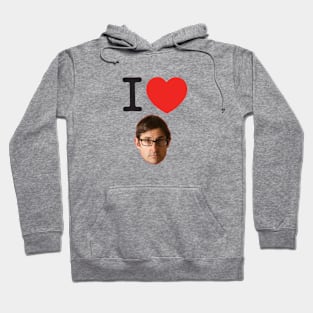 I Heart Louis Theroux Hoodie